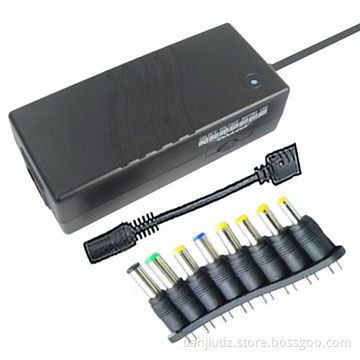 70W Manual Multifunction AC Power Adapter with 8-tip Connectors